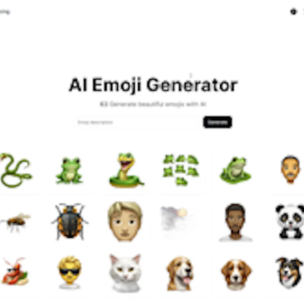 AI Emoji Generator