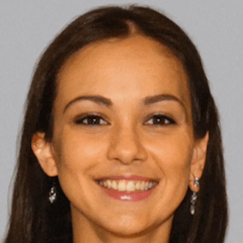 AI Pixel Art Human Face