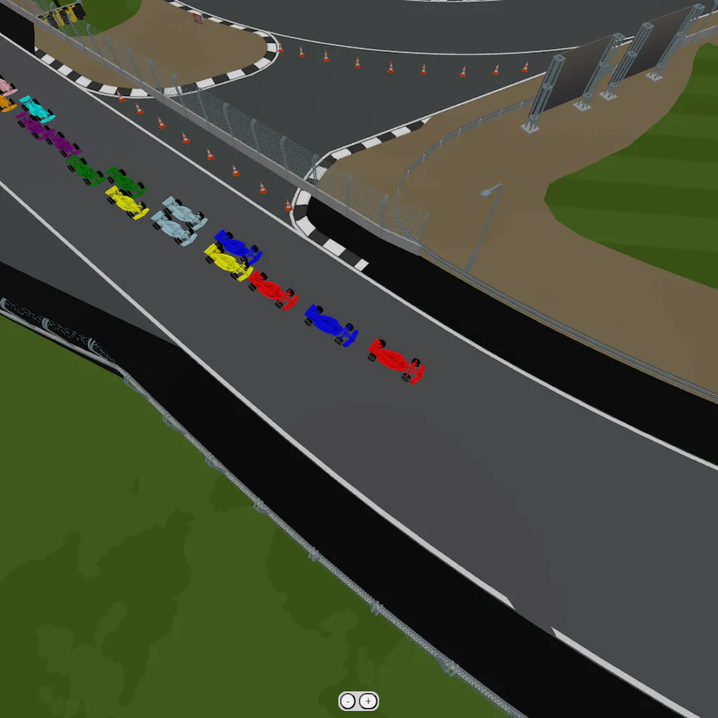 AI Simulated Racing Website