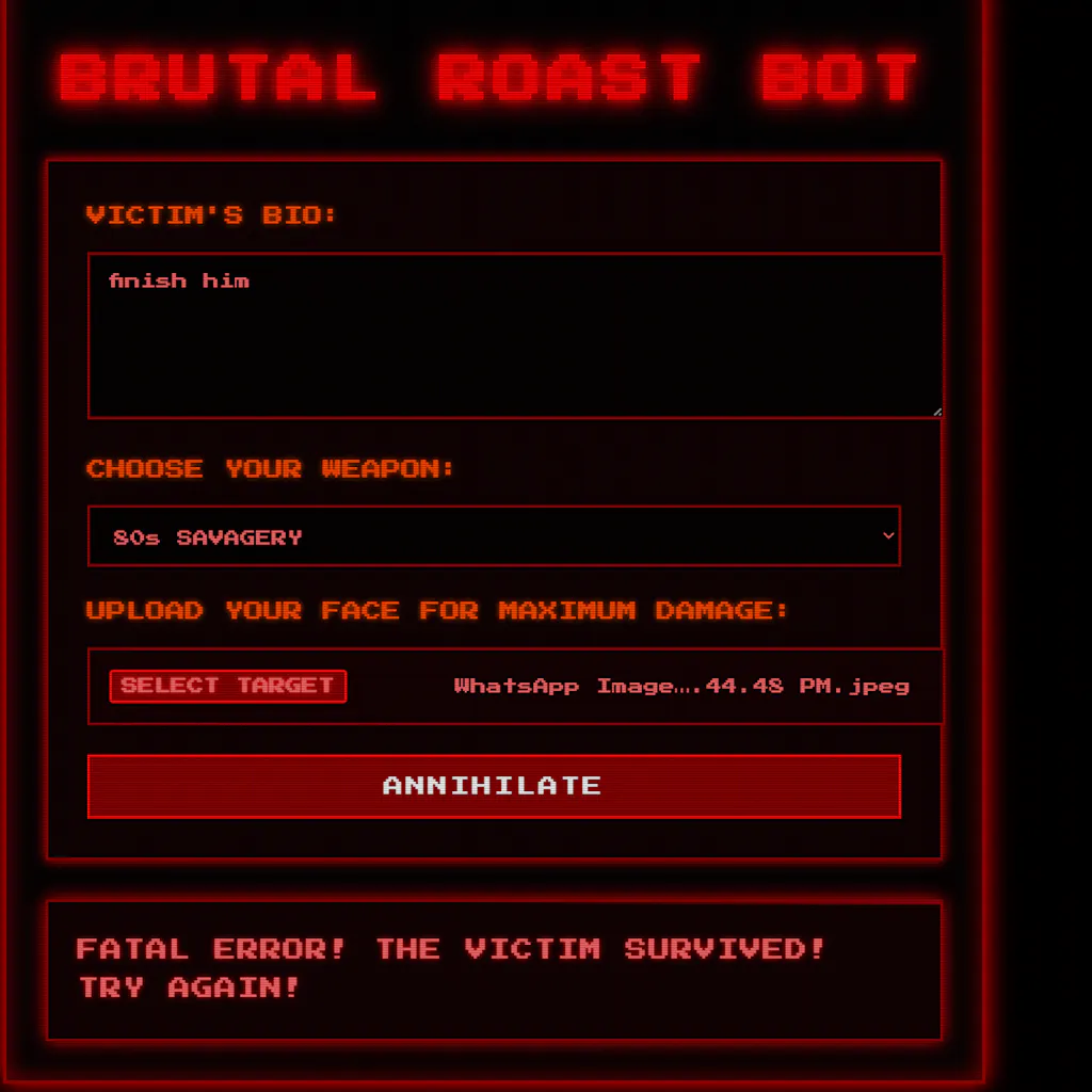 BRUTAL ROAST BOT