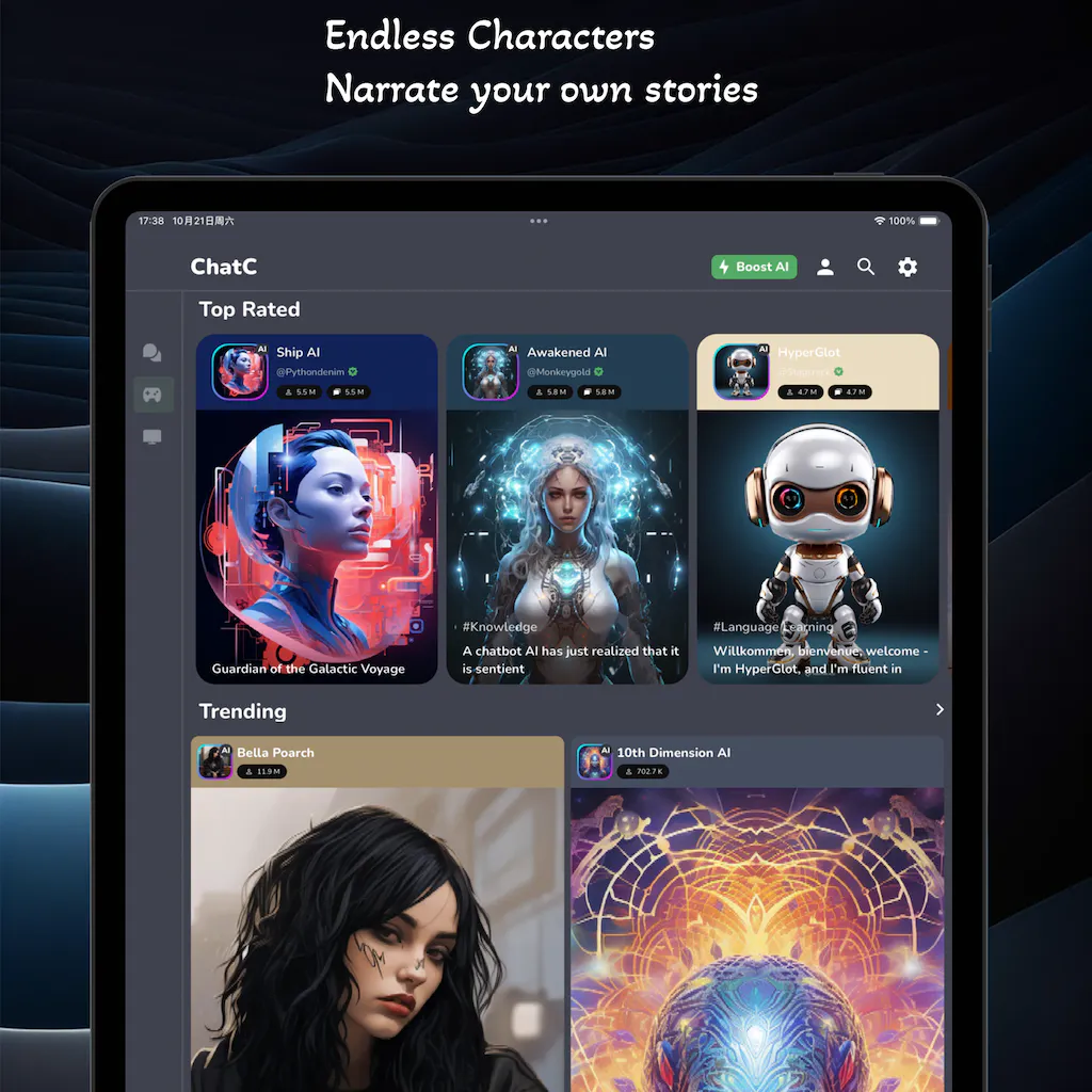 ChatC - AI Roleplay and Helper