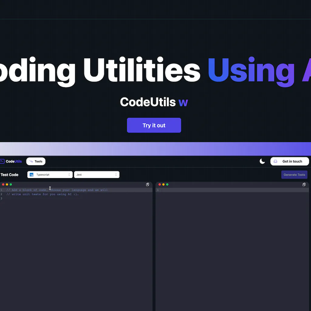 Code Utilities Powered by AI