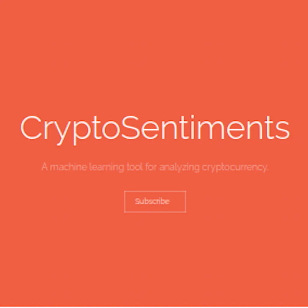 Cryptosentiments