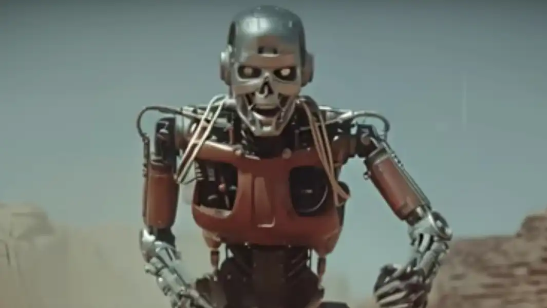 AI Creates A 1950s Terminator Movie Trailer & It's Creepier Than The Original