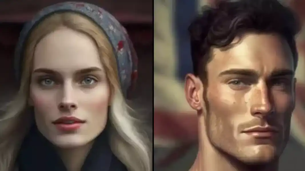 AI creates what the 'ideal British man and woman' looks like and it will leave people divided