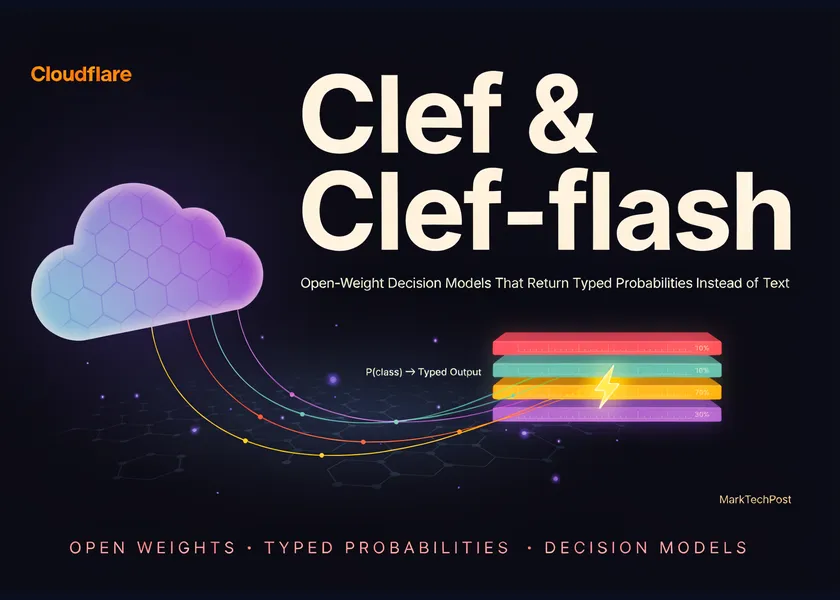 Cloudflare Clef and Clef-flash Turn Agent Inputs Into Decisions