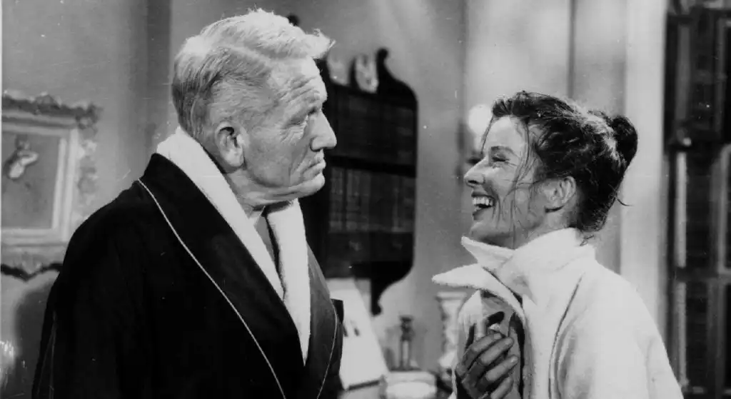 Column: This movie with Katharine Hepburn and Spencer Tracy anticipated anxieties about the internet and AI