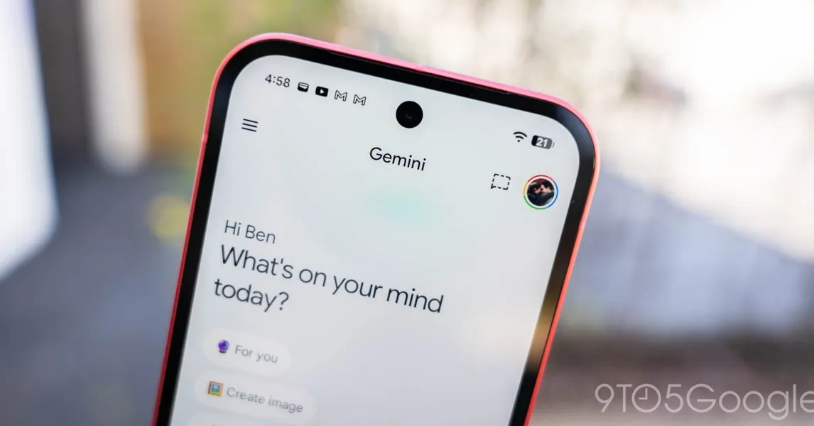Gemini App Expands Notebooks to Android as iOS Receives Liquid Glass Update