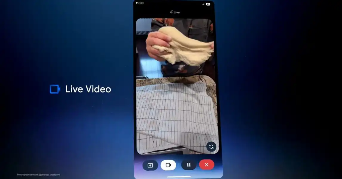 Gemini Live’s Astra camera, screen sharing starts appearing on Android