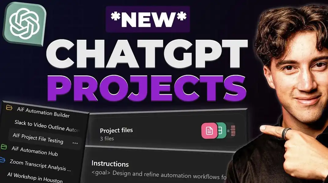 How to Use ChatGPT Projects and Transform Your Workflow Efficiency