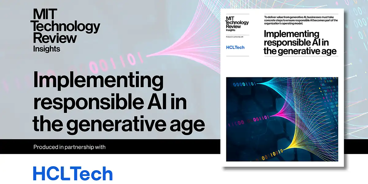 Implementing responsible AI in the generative age