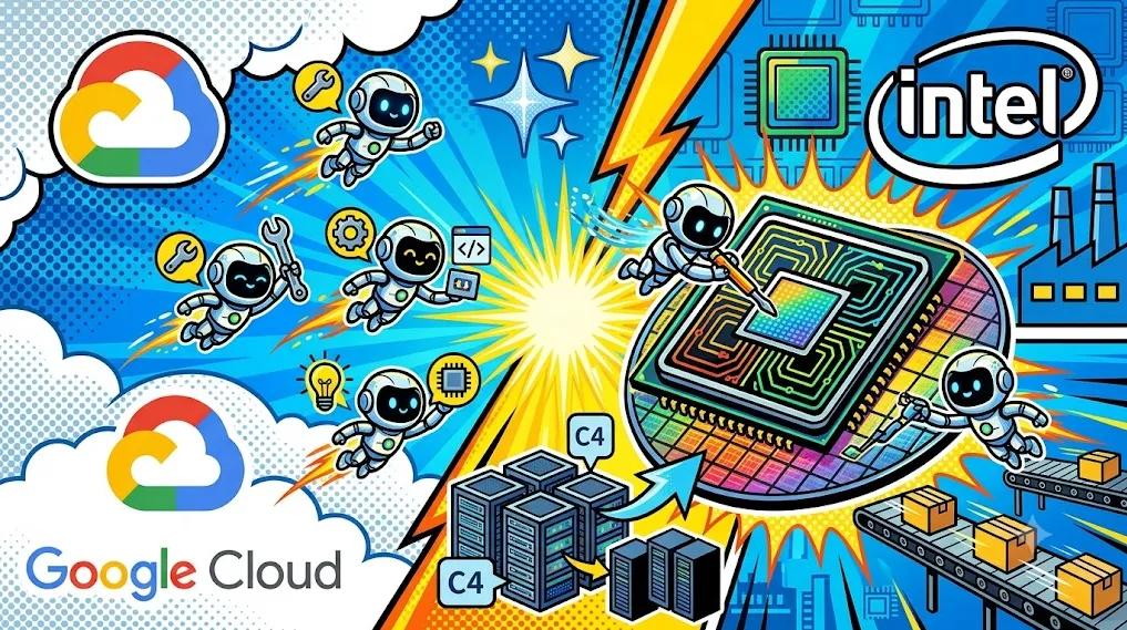 Intel taps Gemini Enterprise to accelerate silicon design workflows with Google Cloud