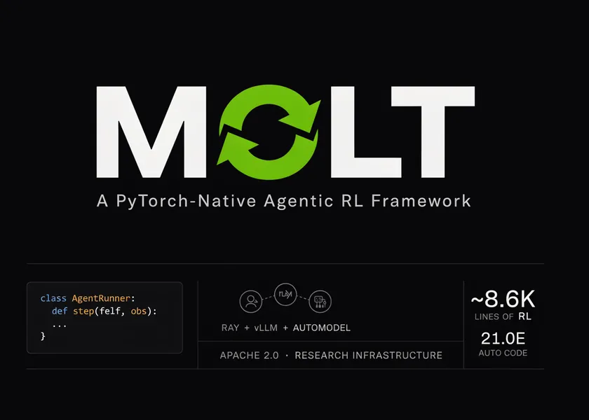 NVIDIA Molt Brings a Compact PyTorch-Native Agentic RL Framework to Researchers