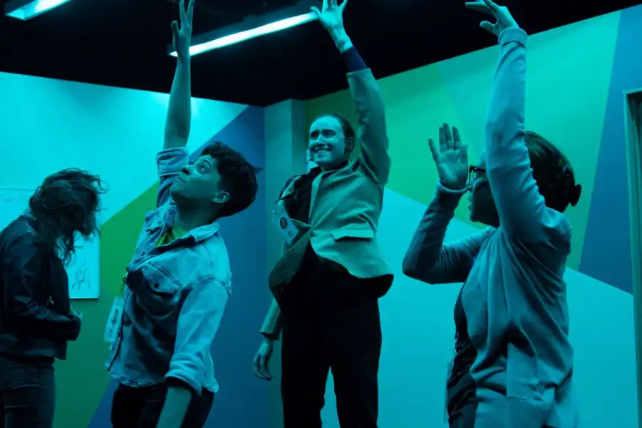 Review: ‘The Singularity Play’ by Jackalope at Berger Park unleashes AI terror on theater people