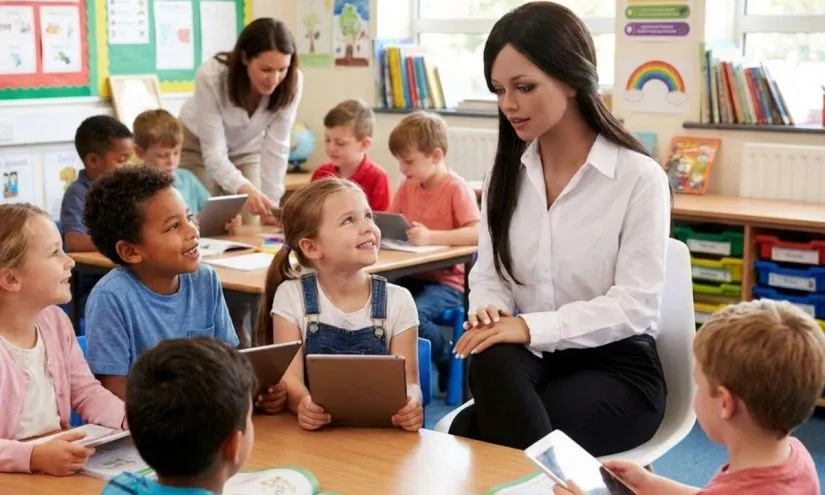 Salamanca NY School District Pilots Humanoid Robot Sally as AI Tutor in Classroom
