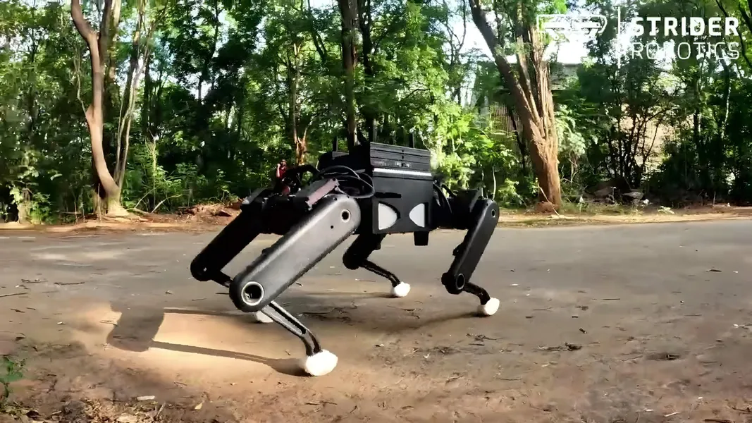 Strider Robotics: IISc Quadruped Robot Hits Real-World Industrial Pilots
