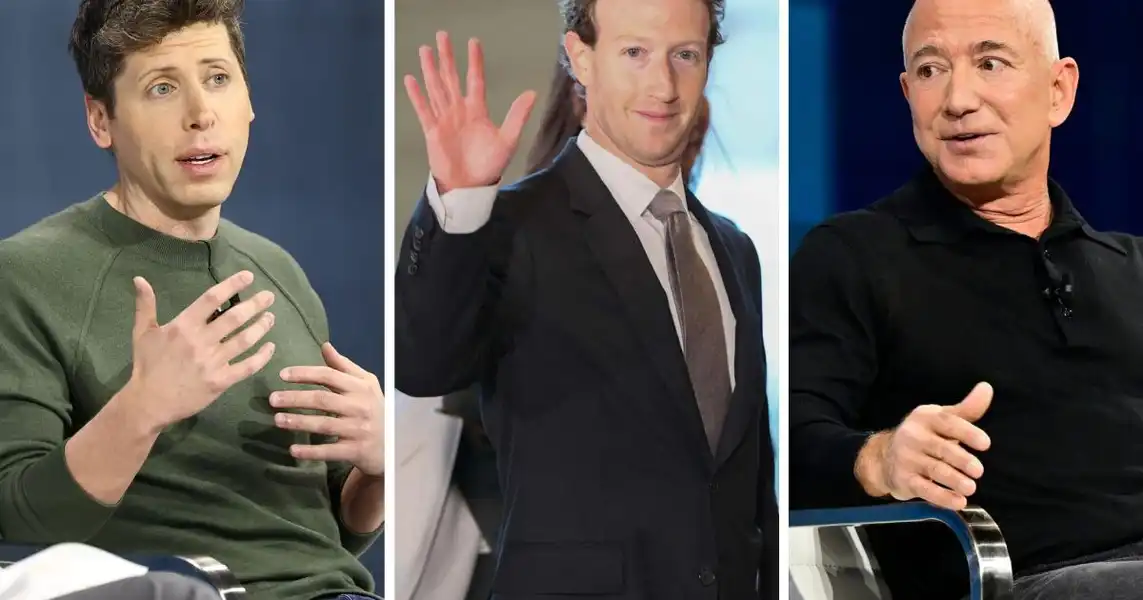 Tech moguls Altman, Bezos and Zuckerberg donate to Trump's inauguration fund