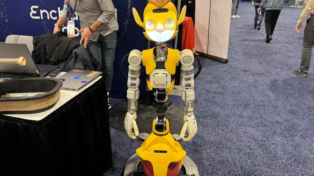 The Wildest CES 2025 Robots: Lamp With Legs, Blade-Wielding Lawnmowers and More