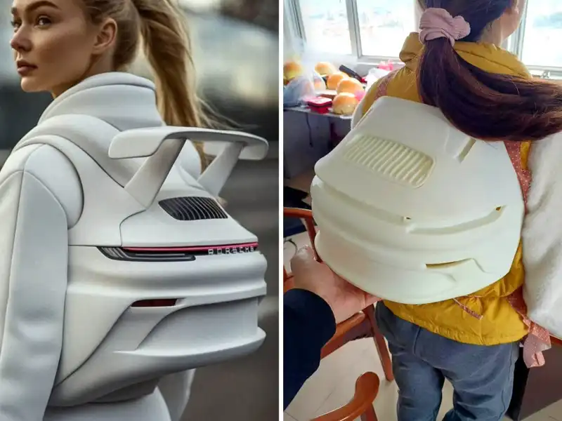 This Porsche 911 Backpack is Apparently a Real Product and Costs $120