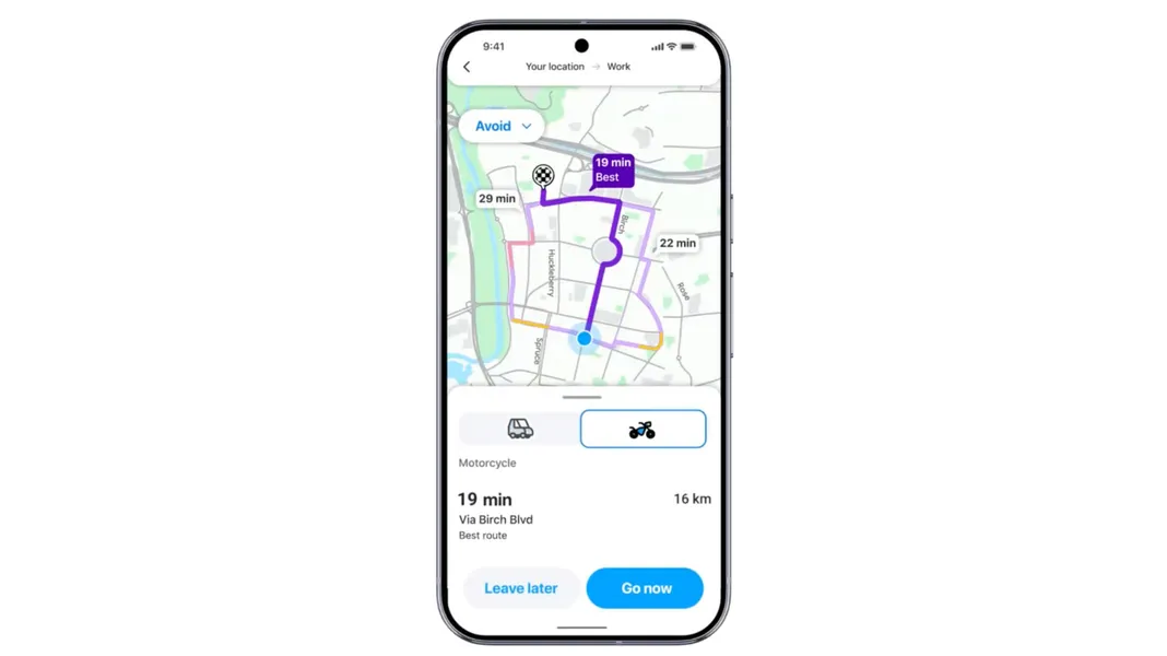Waze Motorcycle Mode and Gemini AI Features Roll Out Globally