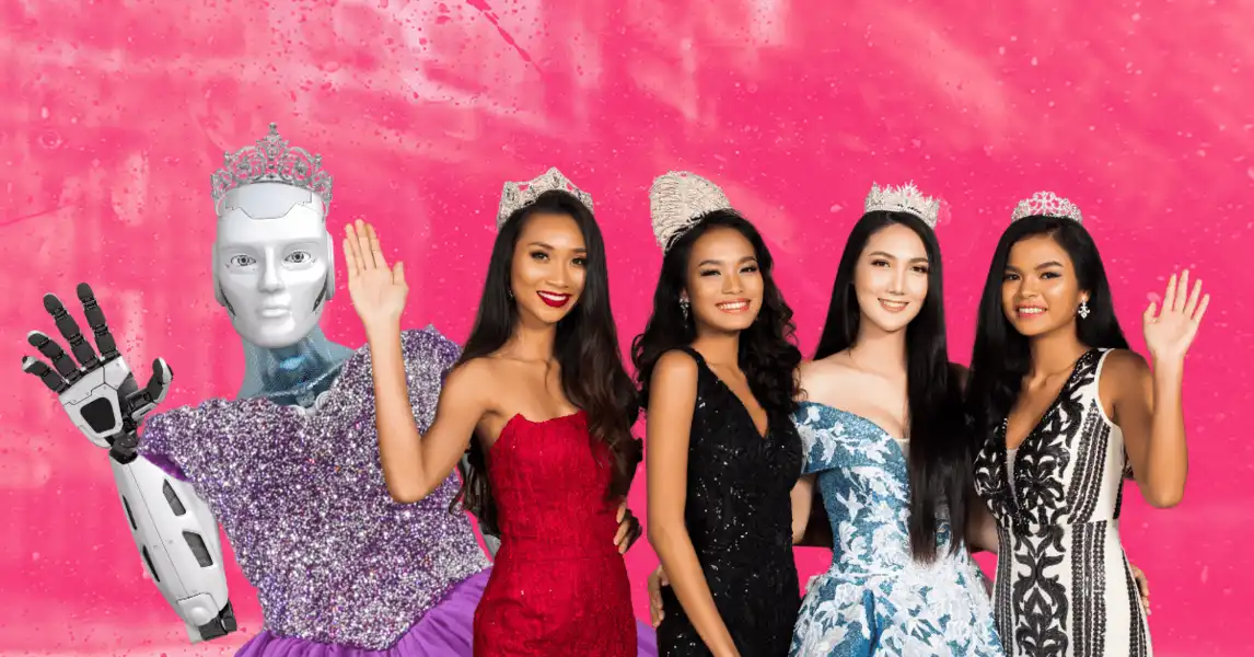 Weird week: An AI beauty pageant and a pouchless Capri Sun