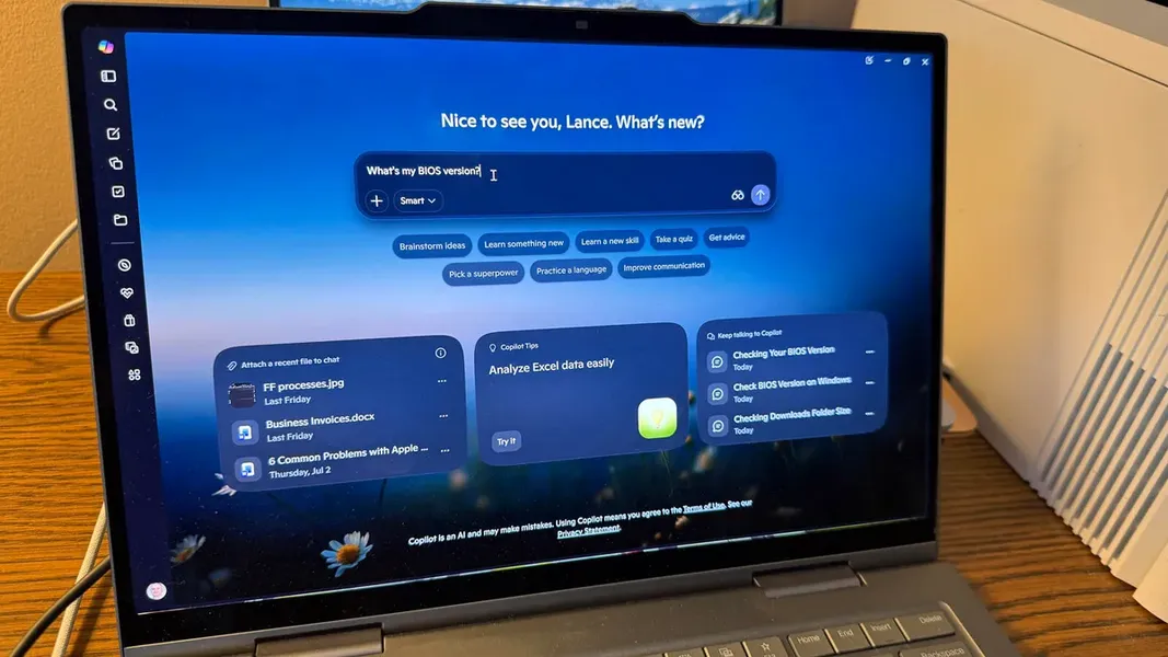 PC Insights: How Copilot Windows analyzes your PC settings now