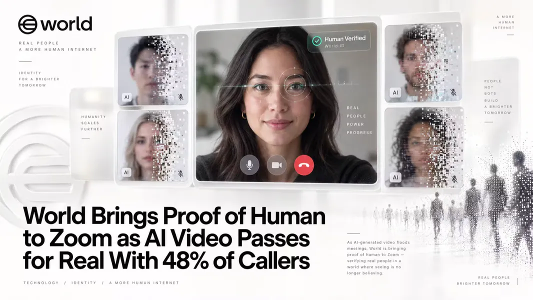 World ID for Zoom: Human Verification as AI Video Improves