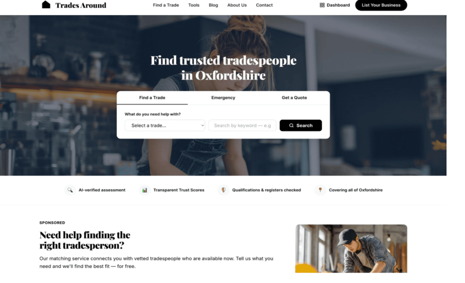 TradesAround  logo