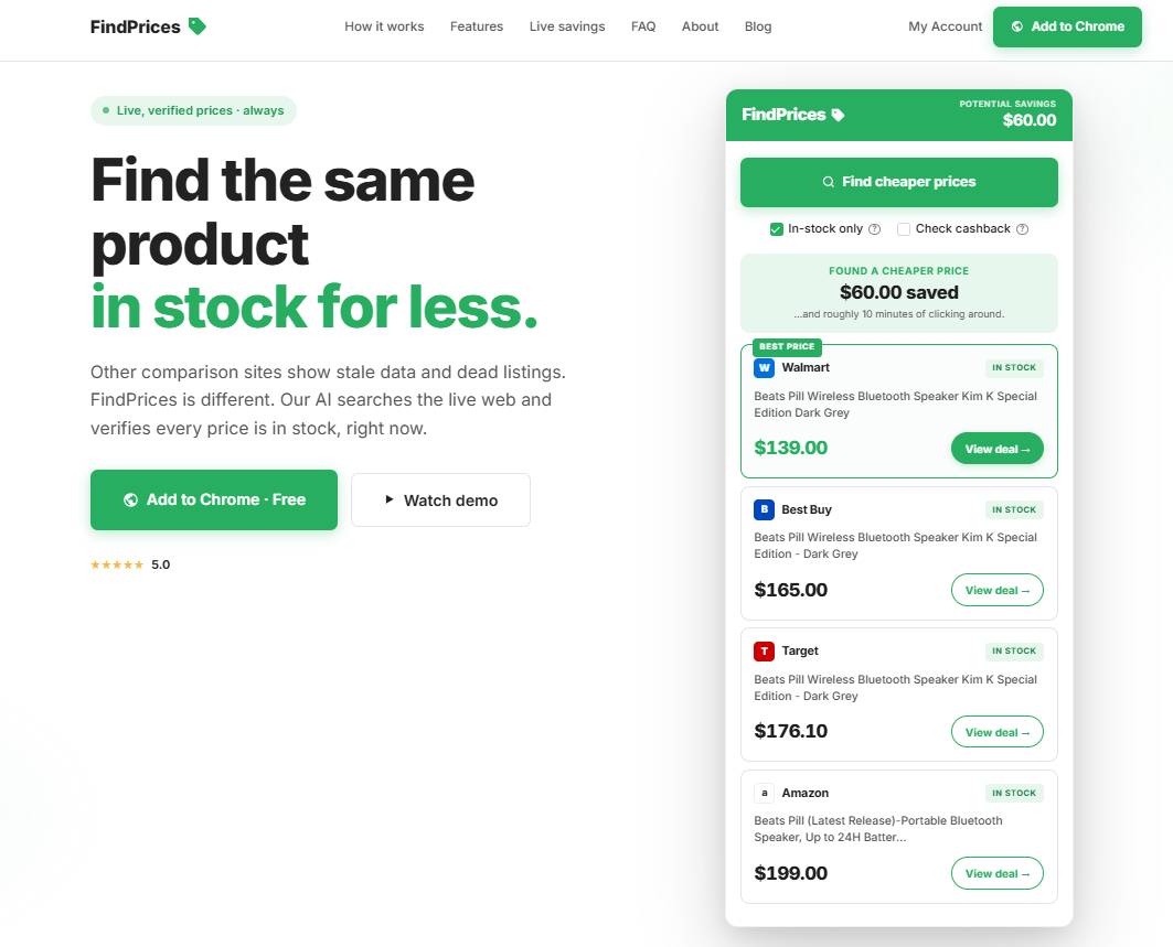 FindPrices