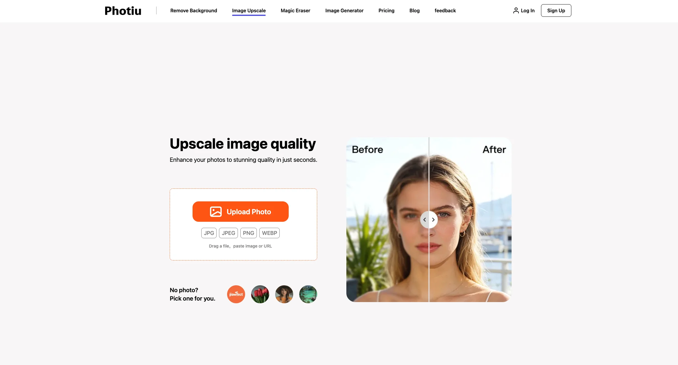 Photiu Image Upscaler