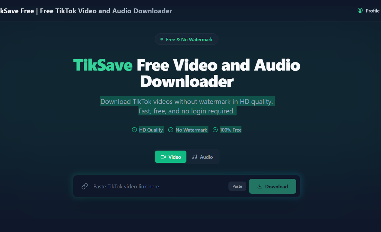 Tiksave