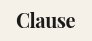 Clause