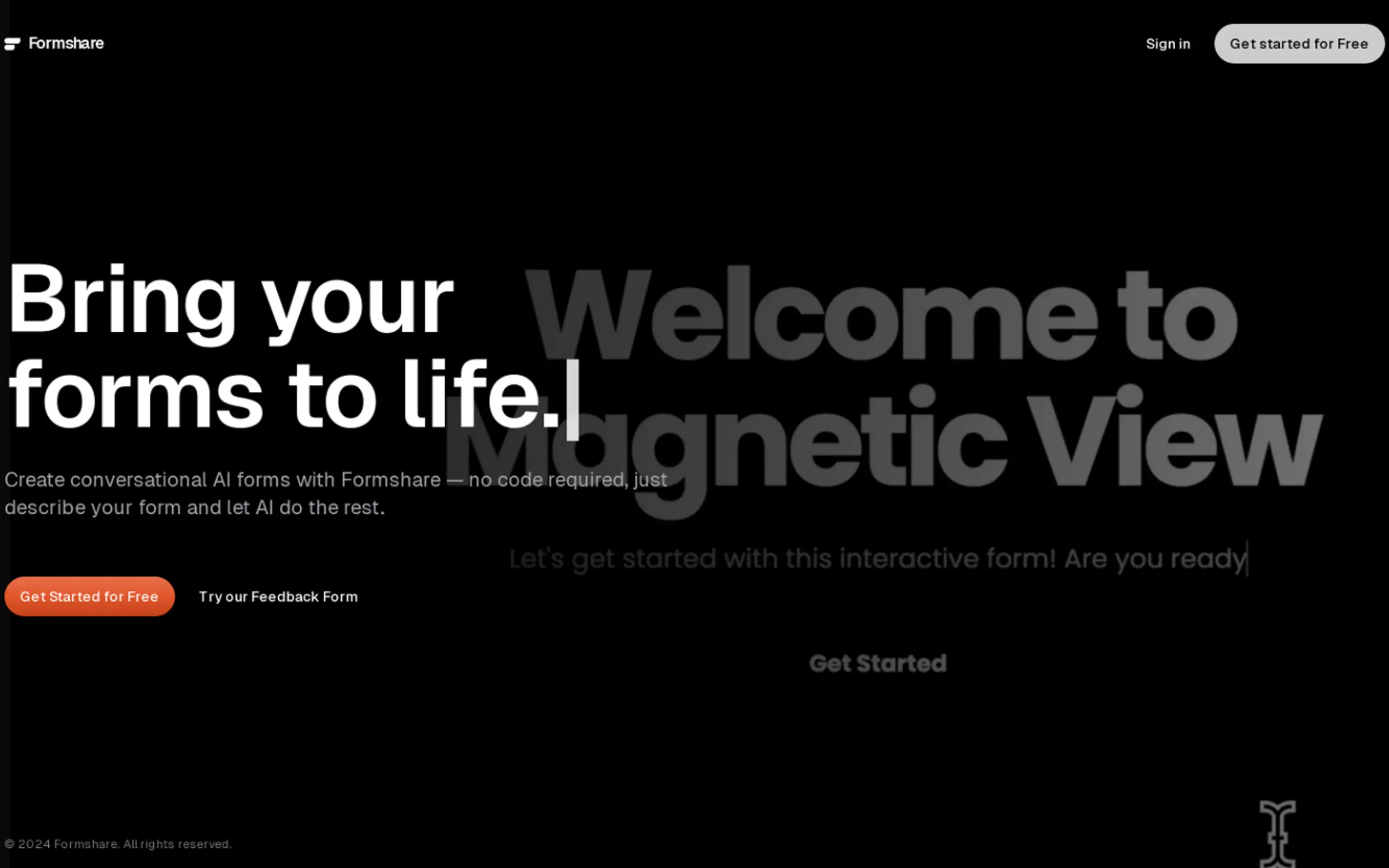 Formshare web preview