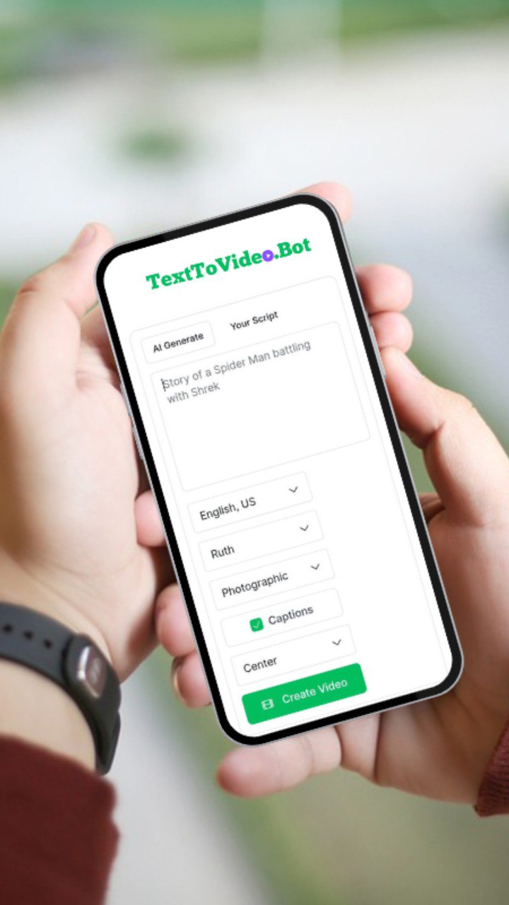 Generate short videos using text to video ai