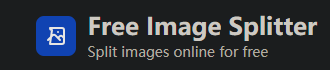  Image splitter 