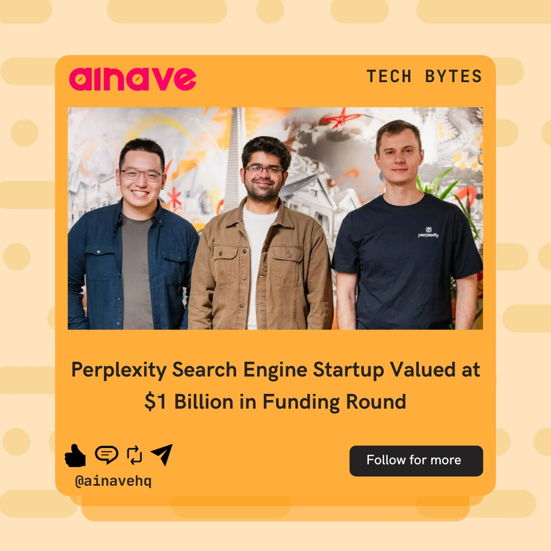 Perplexity, the AI-powered search engine challenger, just hit unicorn status with a $1 billion valuation after a $63 million funding round!