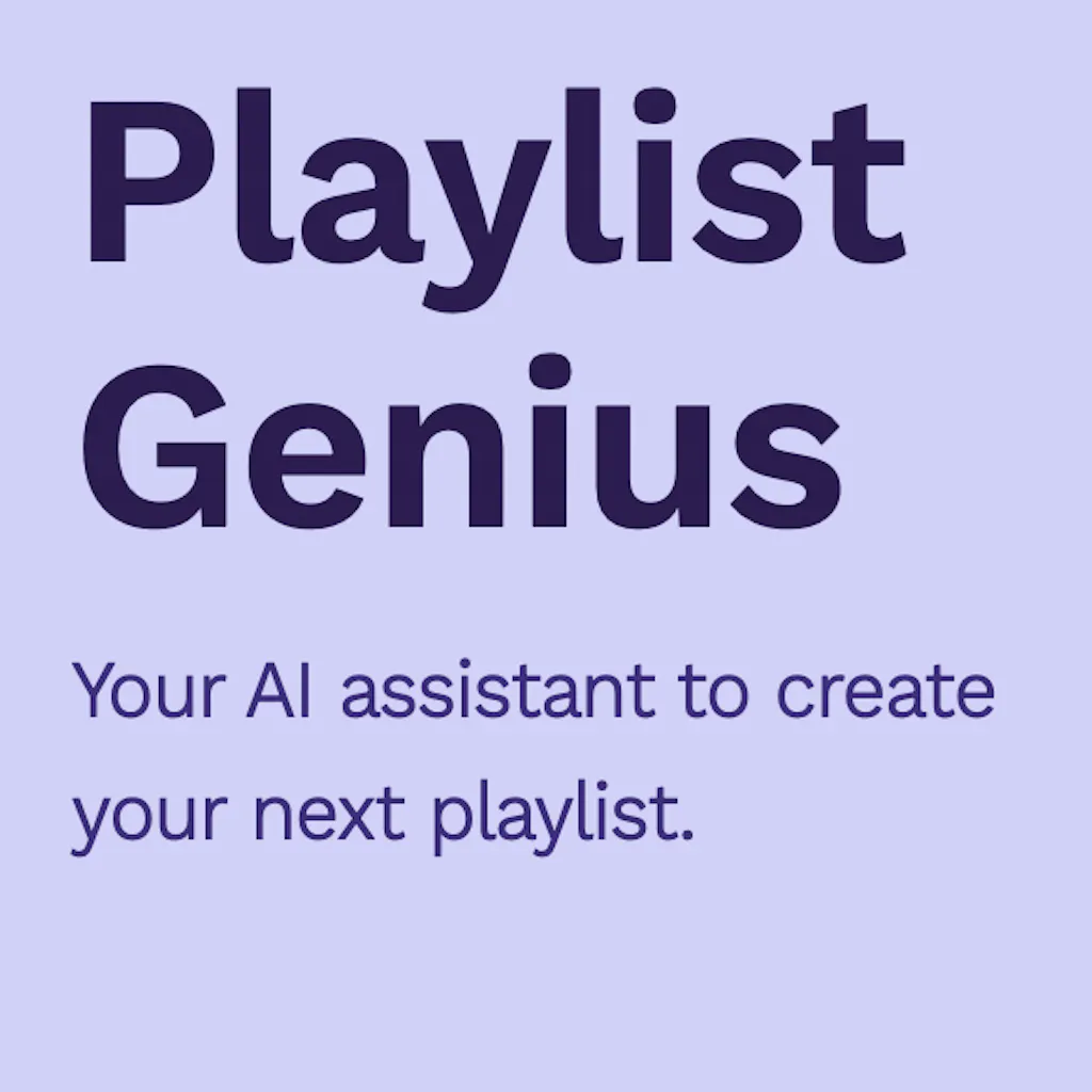 Playlist Genius
