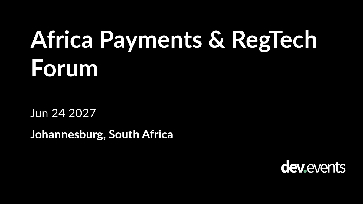 Africa Payments & RegTech Forum
