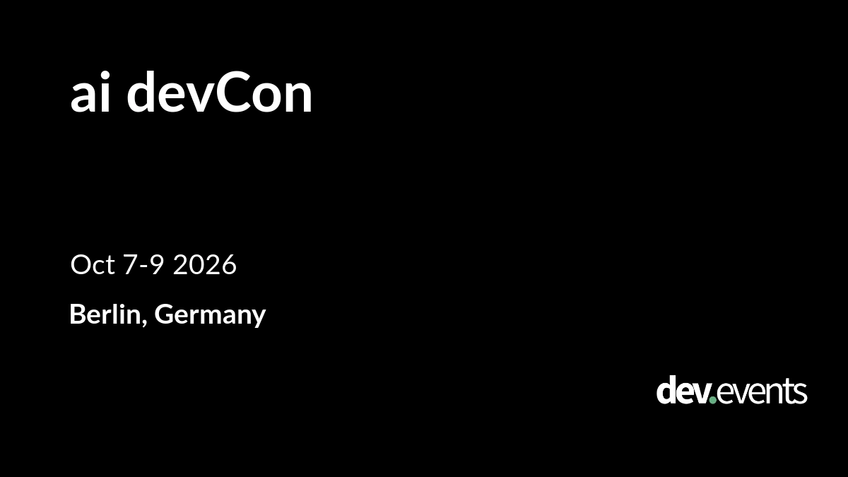 ai devCon