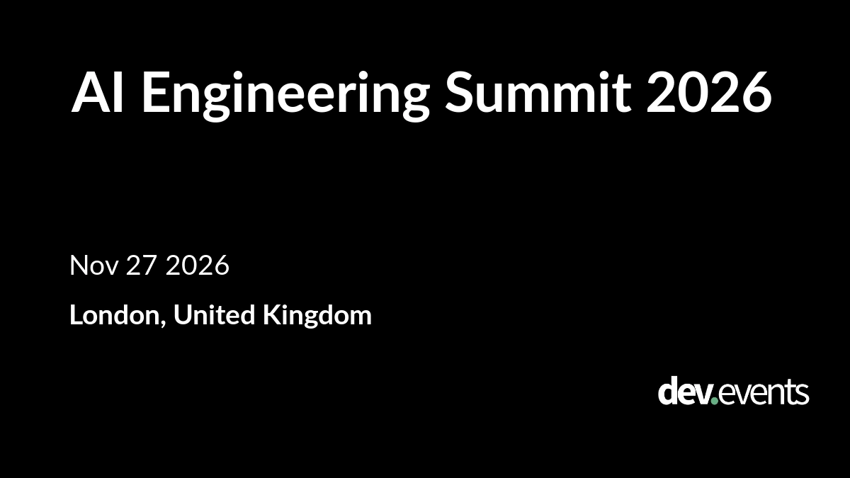AI Engineering Summit 2026
