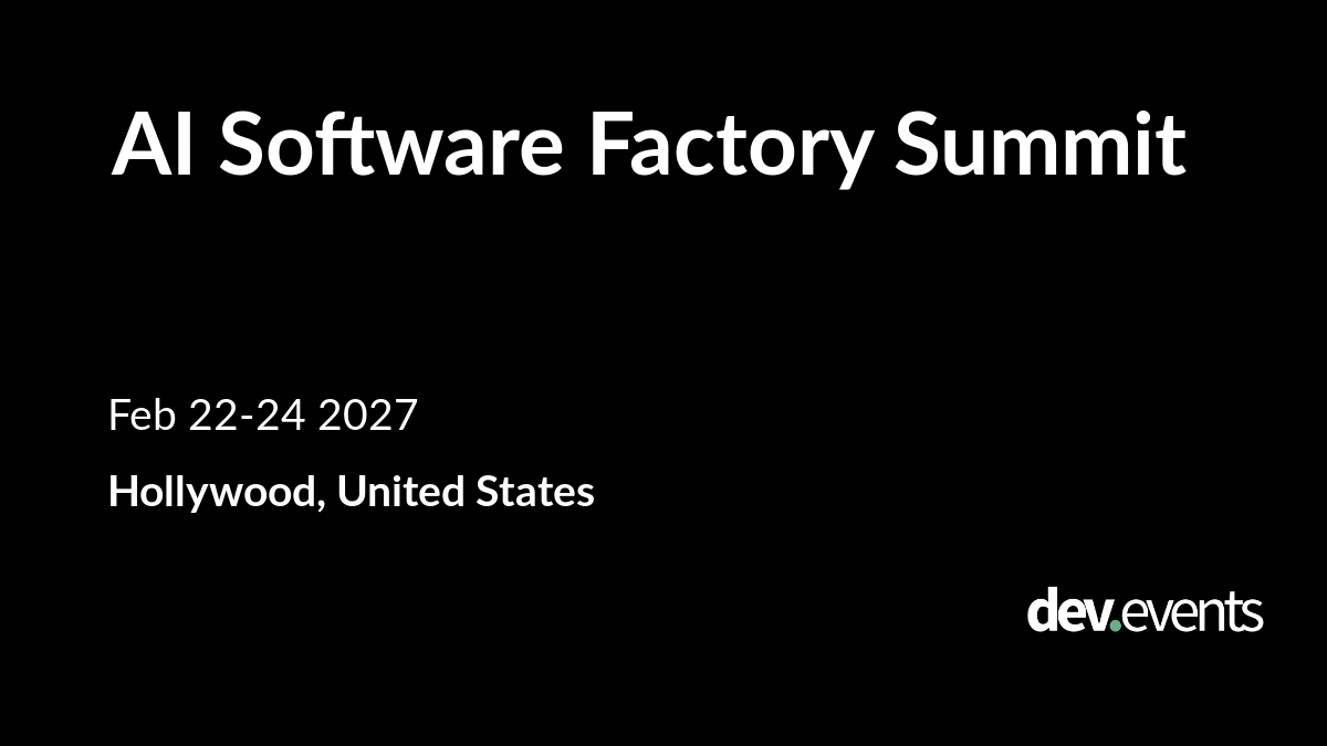 AI Software Factory Summit