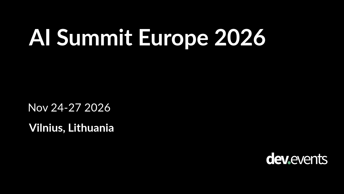 AI Summit Europe 2026