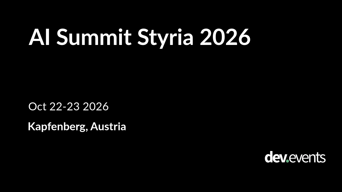 AI Summit Styria 2026