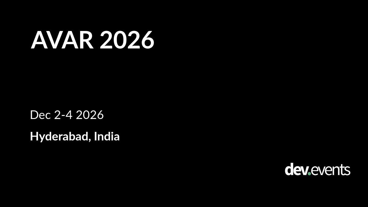 AVAR 2026