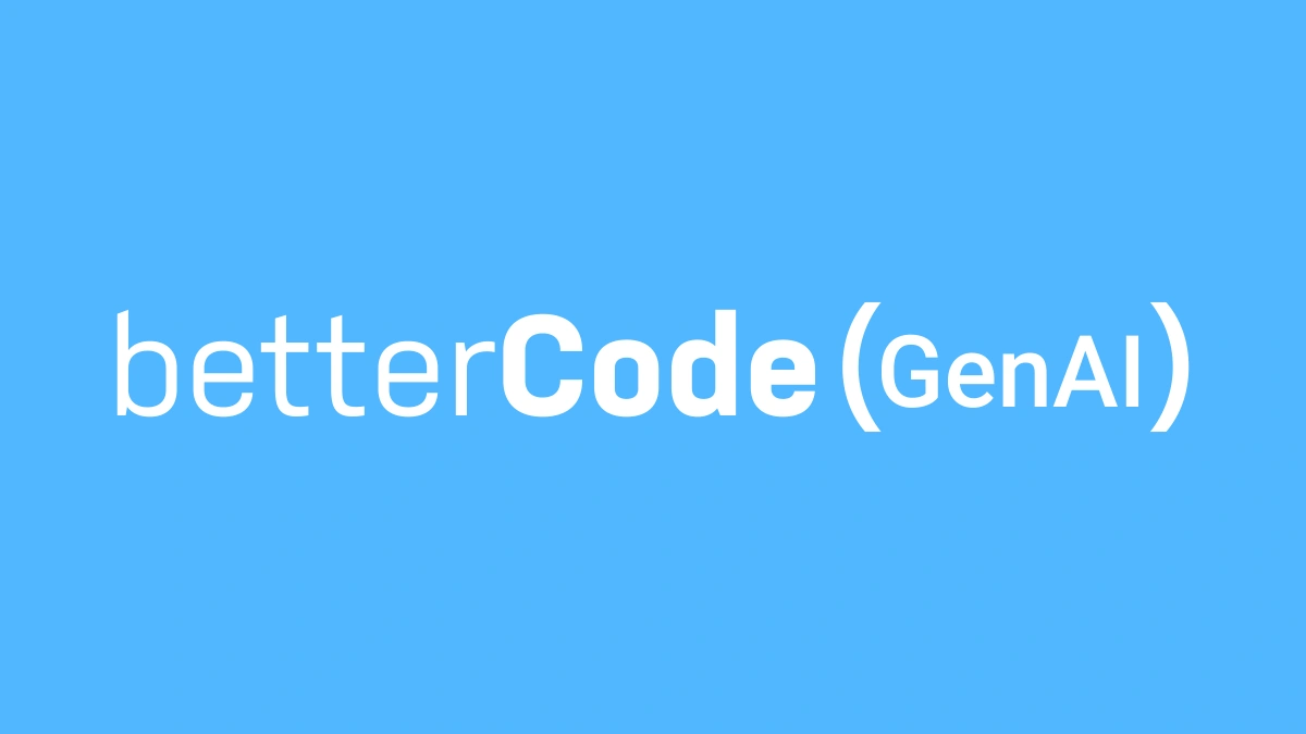 betterCode() Agentic AI 2026