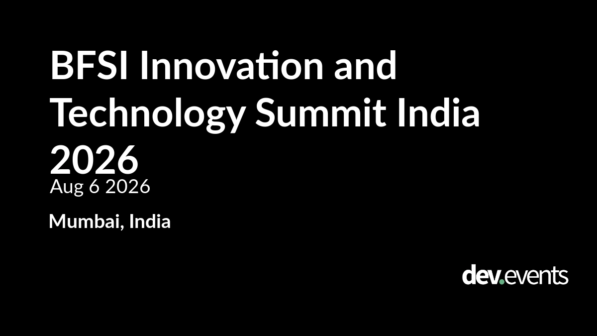 BFSI Innovation and Technology Summit India 2026