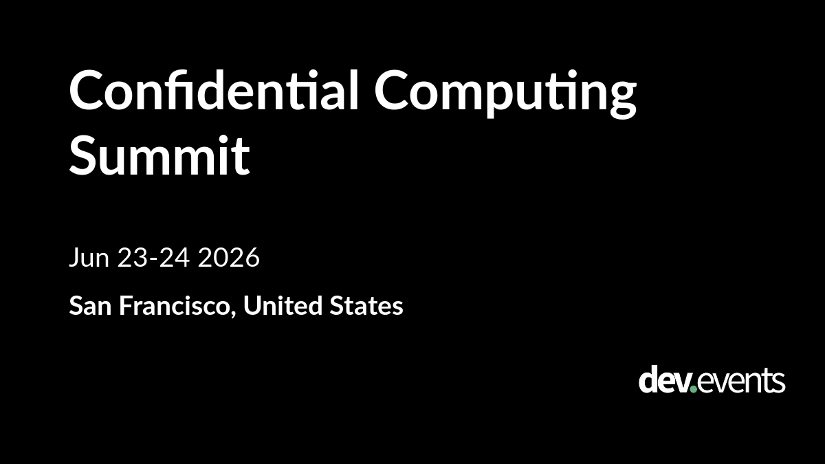 Confidential Computing Summit