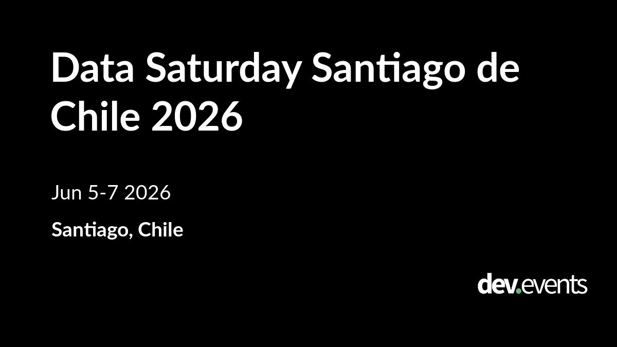 Data Saturday Santiago de Chile 2026