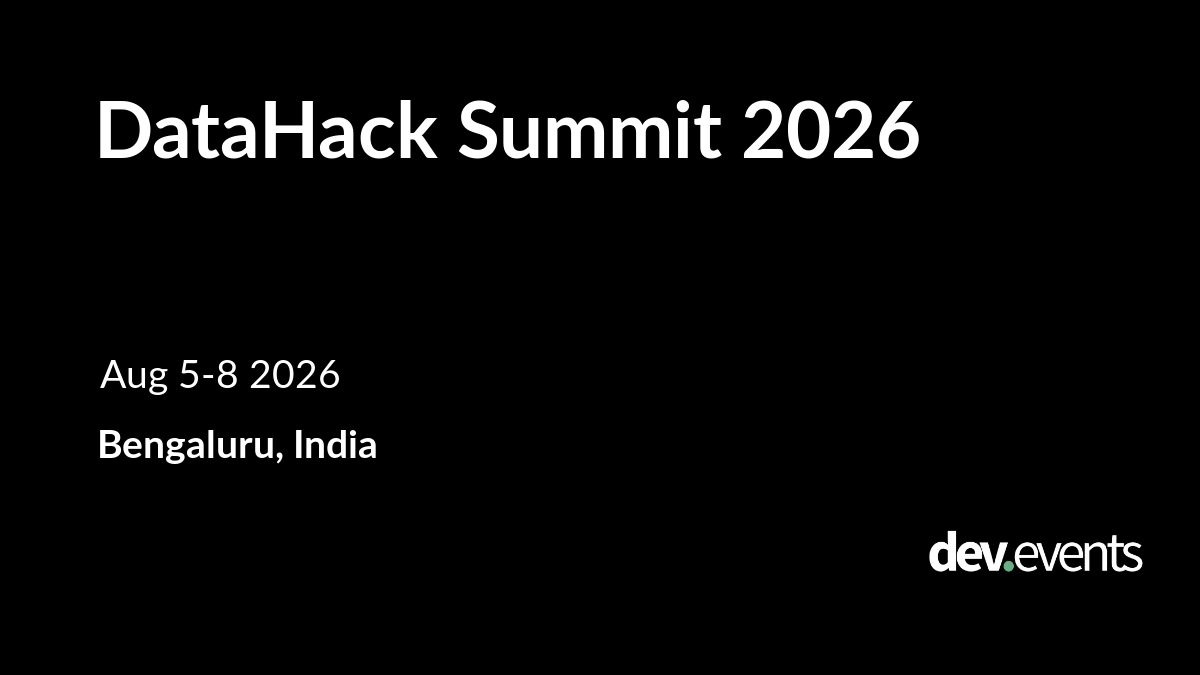 DataHack Summit 2026