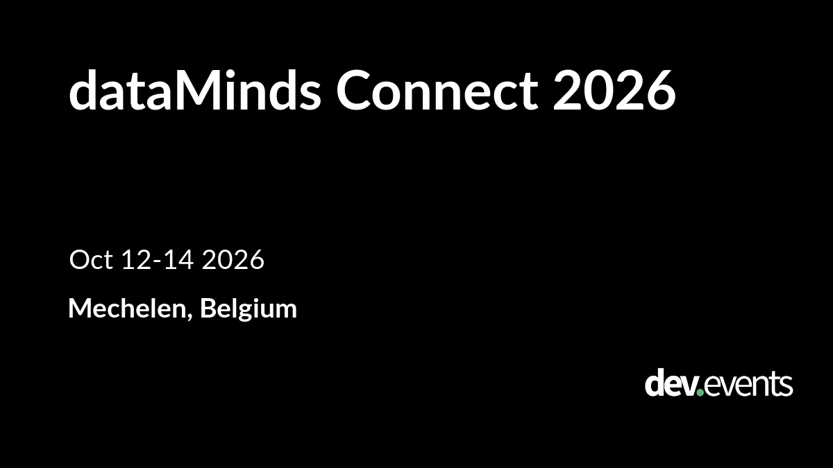 dataMinds Connect 2026